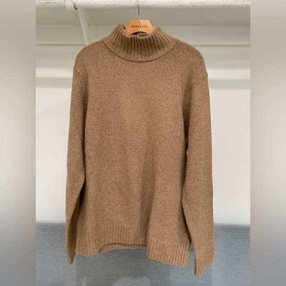 Brown Amazon Essentials Knit Turtleneck - Picture 2 of 5